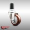 Service Caster 3 Inch 316SS Maroon Polyurethane Wheel Swivel 1-5/8 Inch Expanding Stem Caster SCC-SS316EX20S314-PPUB-MRN-158 - alternate 4